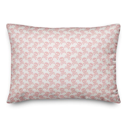 Skull And Crossbones Throw Pillow